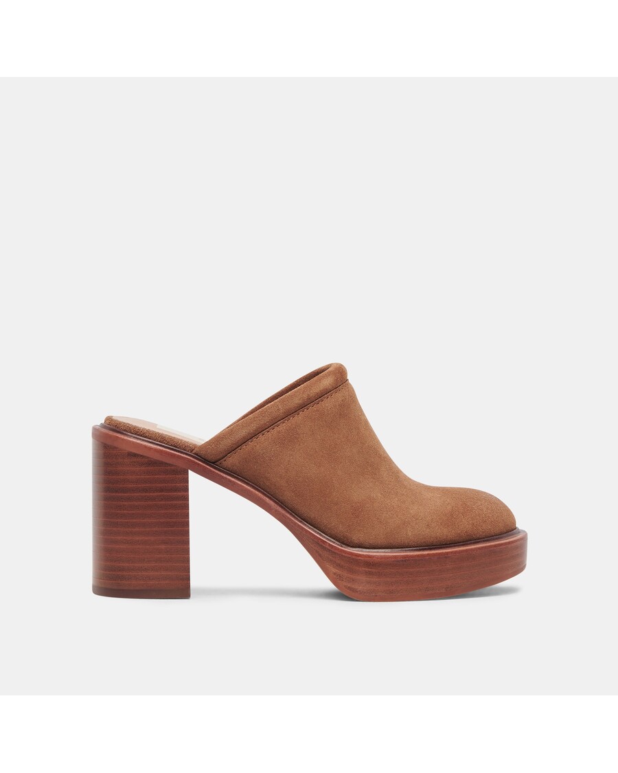 Dolce Vita CASTEL HEELS CHESTNUT SUEDE