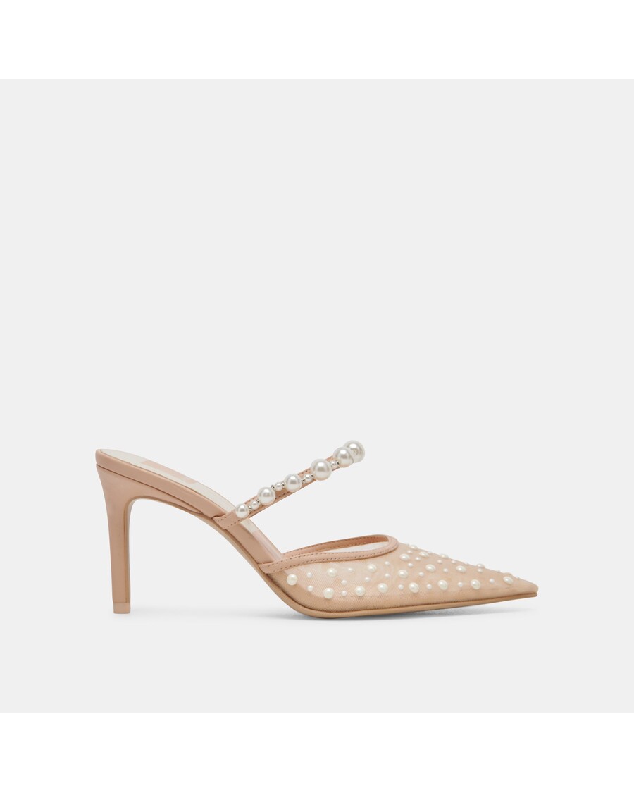 Dolce Vita KATIK PEARL HEELS BLUSH MESH