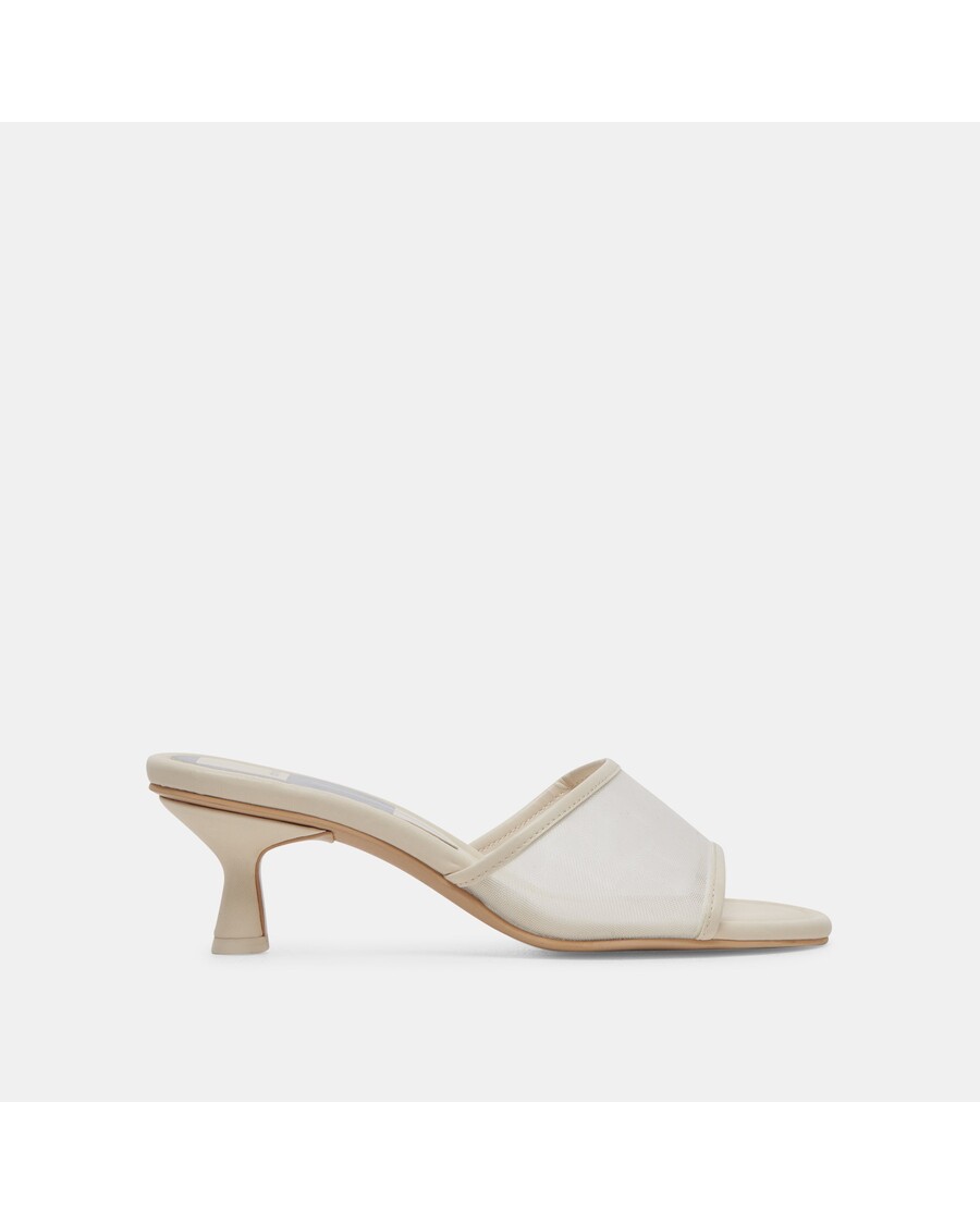 Dolce Vita MEEZA HEELS IVORY MESH