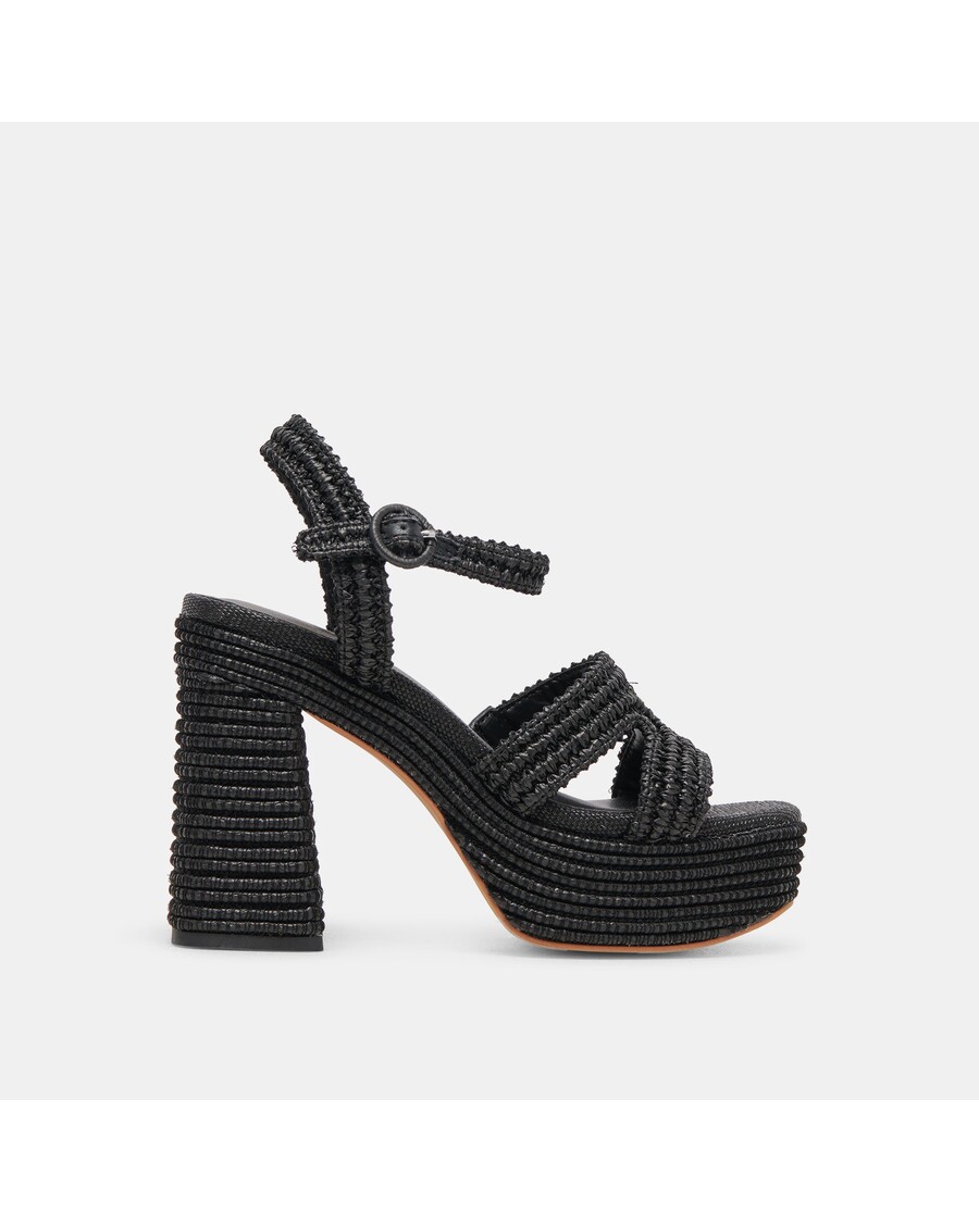 Dolce Vita LACYE HEELS ONYX WOVEN