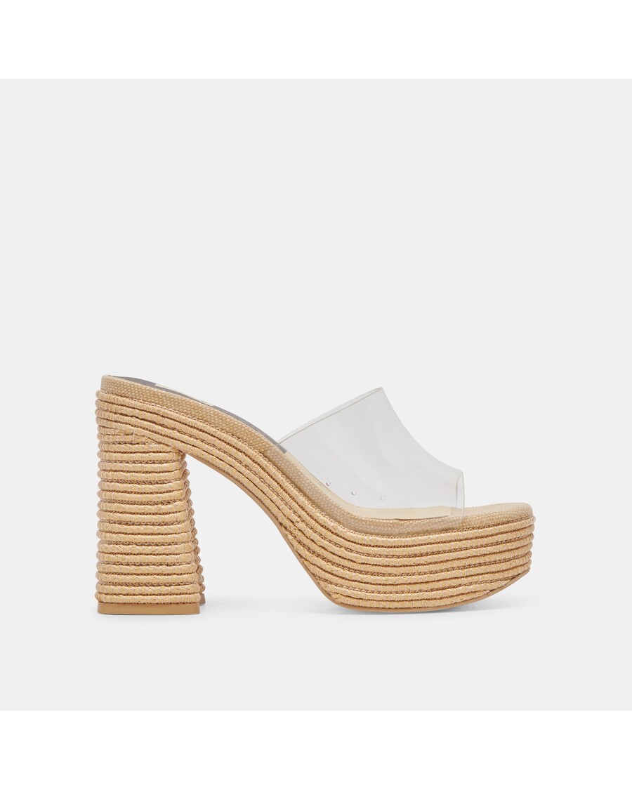 Dolce Vita LICHIA HEELS NATURAL VINYL