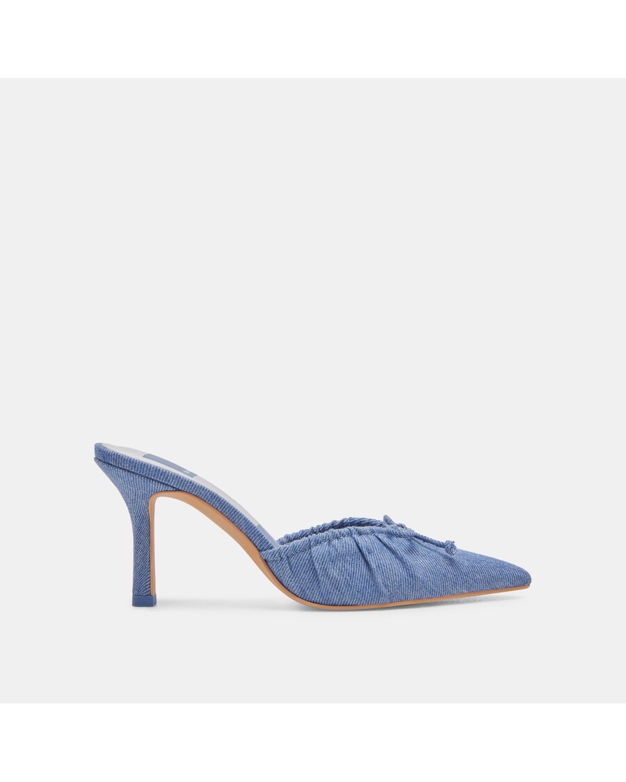 Dolce Vita KAIRI HEELS BLUE DENIM