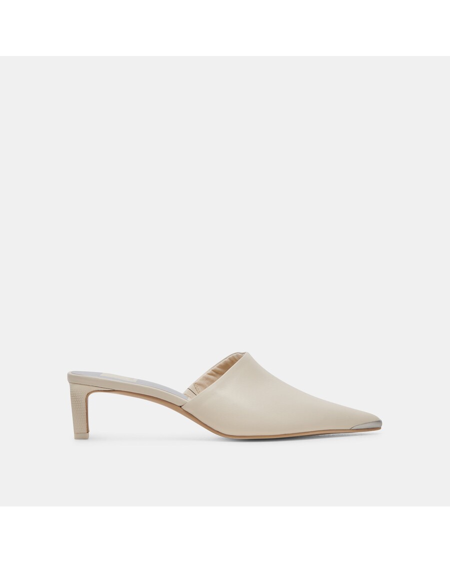 Dolce Vita LEXY HEELS IVORY LEATHER