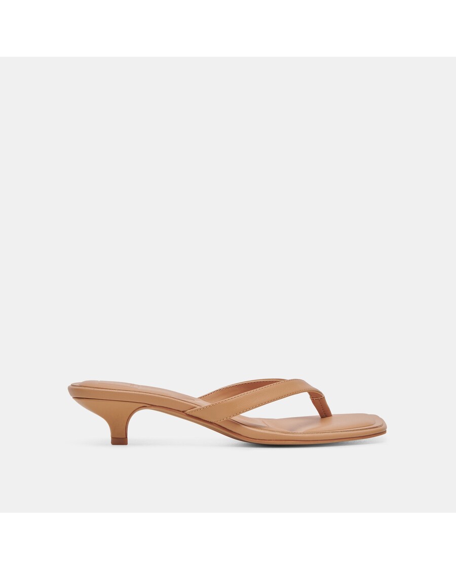 Dolce Vita TASIAH SANDALS LIGHT TAN LEATHER