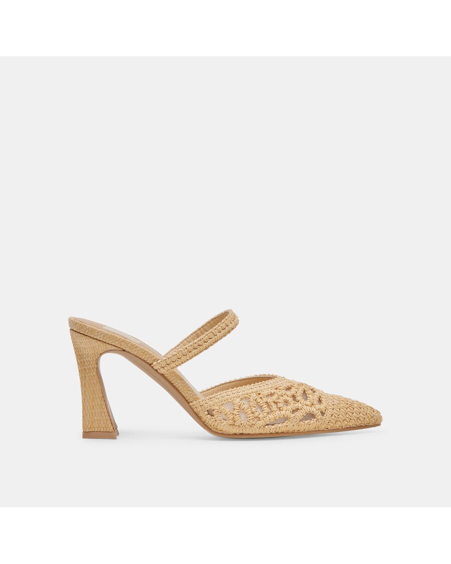 Dolce Vita NASSAU HEELS NATURAL RAFFIA