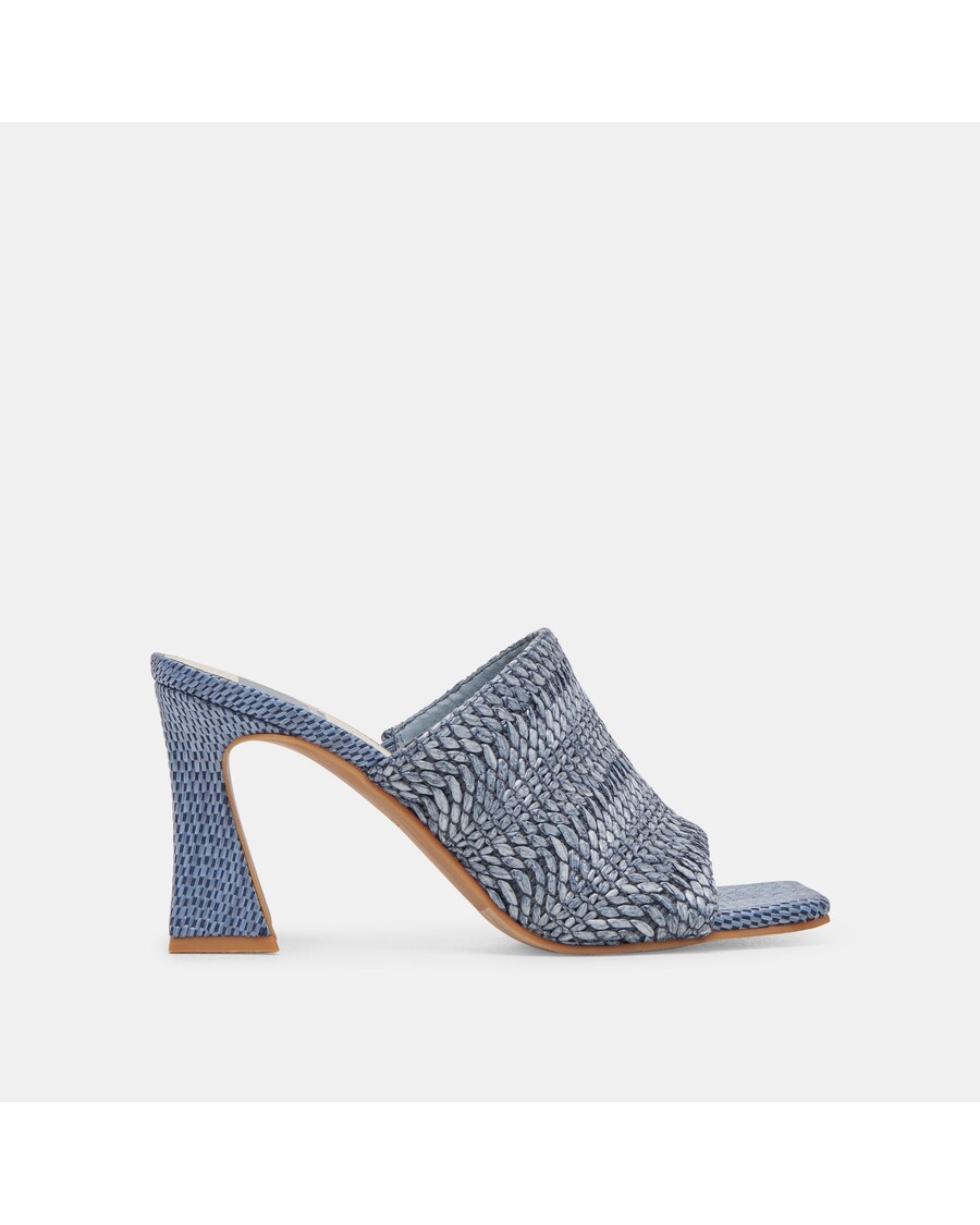 Dolce Vita NOVIS HEELS BLUE WOVEN