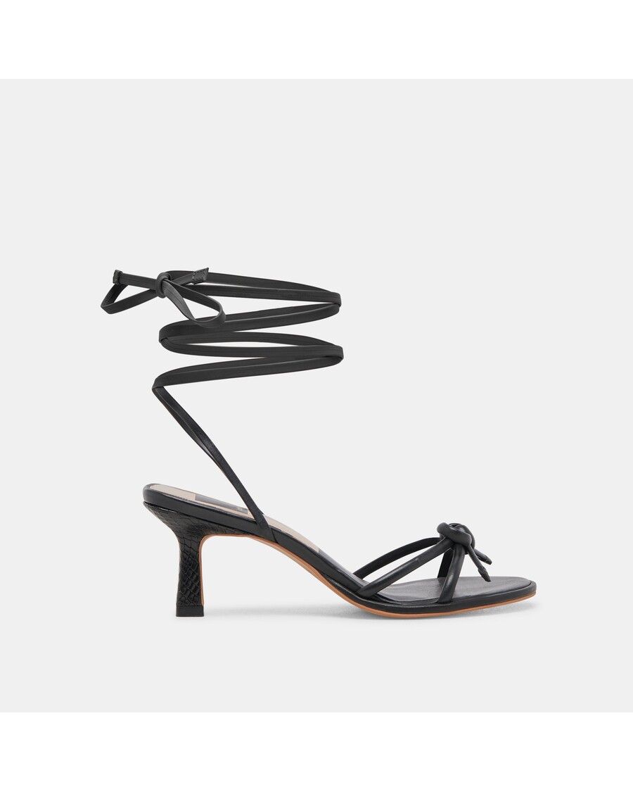 Dolce Vita MAISON HEELS BLACK LEATHER