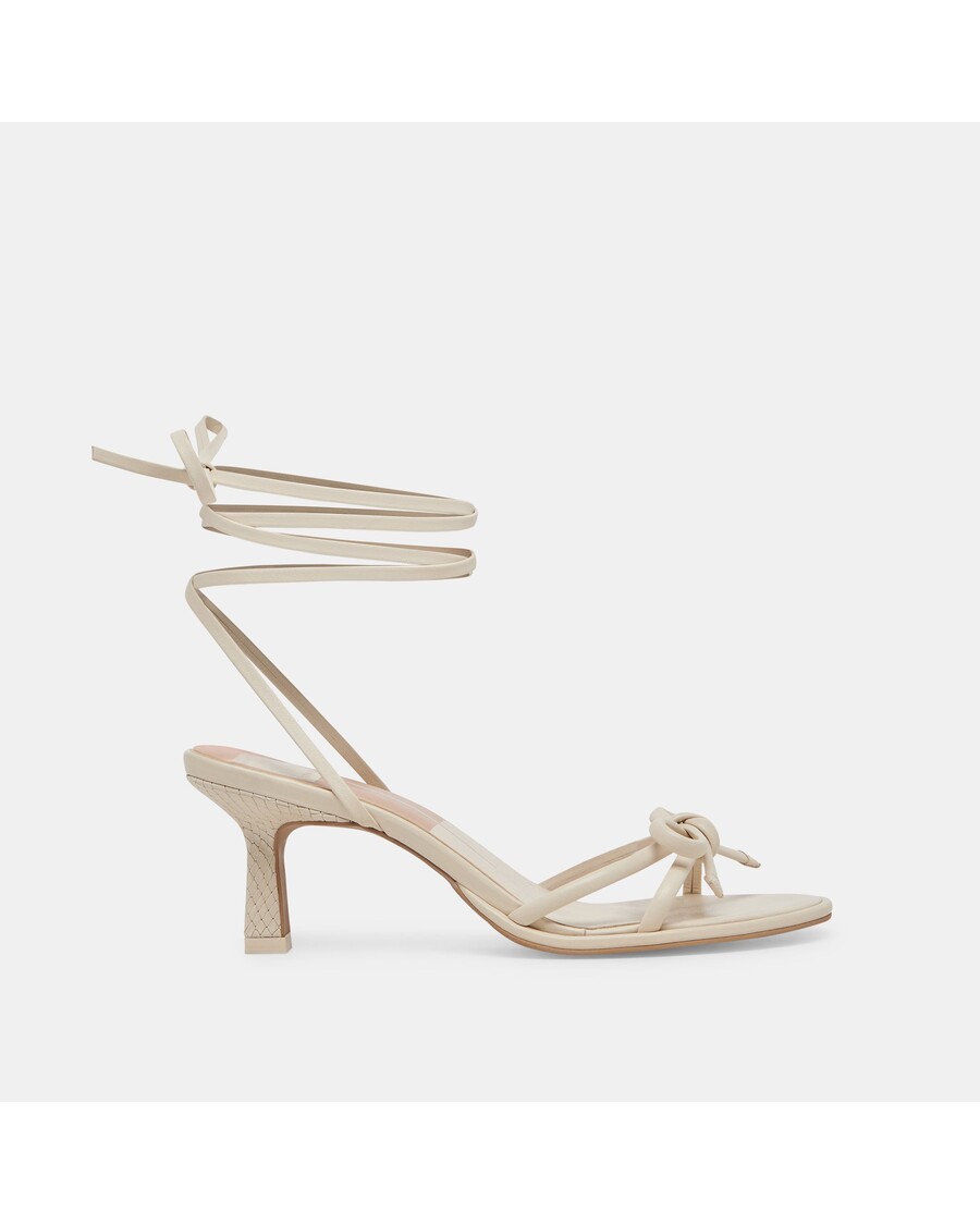 Dolce Vita MAISON HEELS IVORY LEATHER