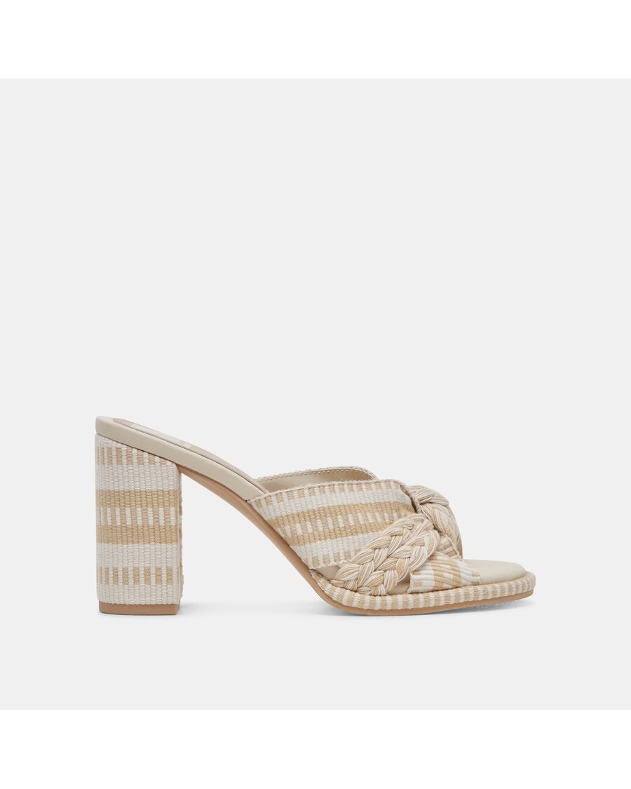 Dolce Vita BRILAH HEELS NATURAL MULTI WOVEN