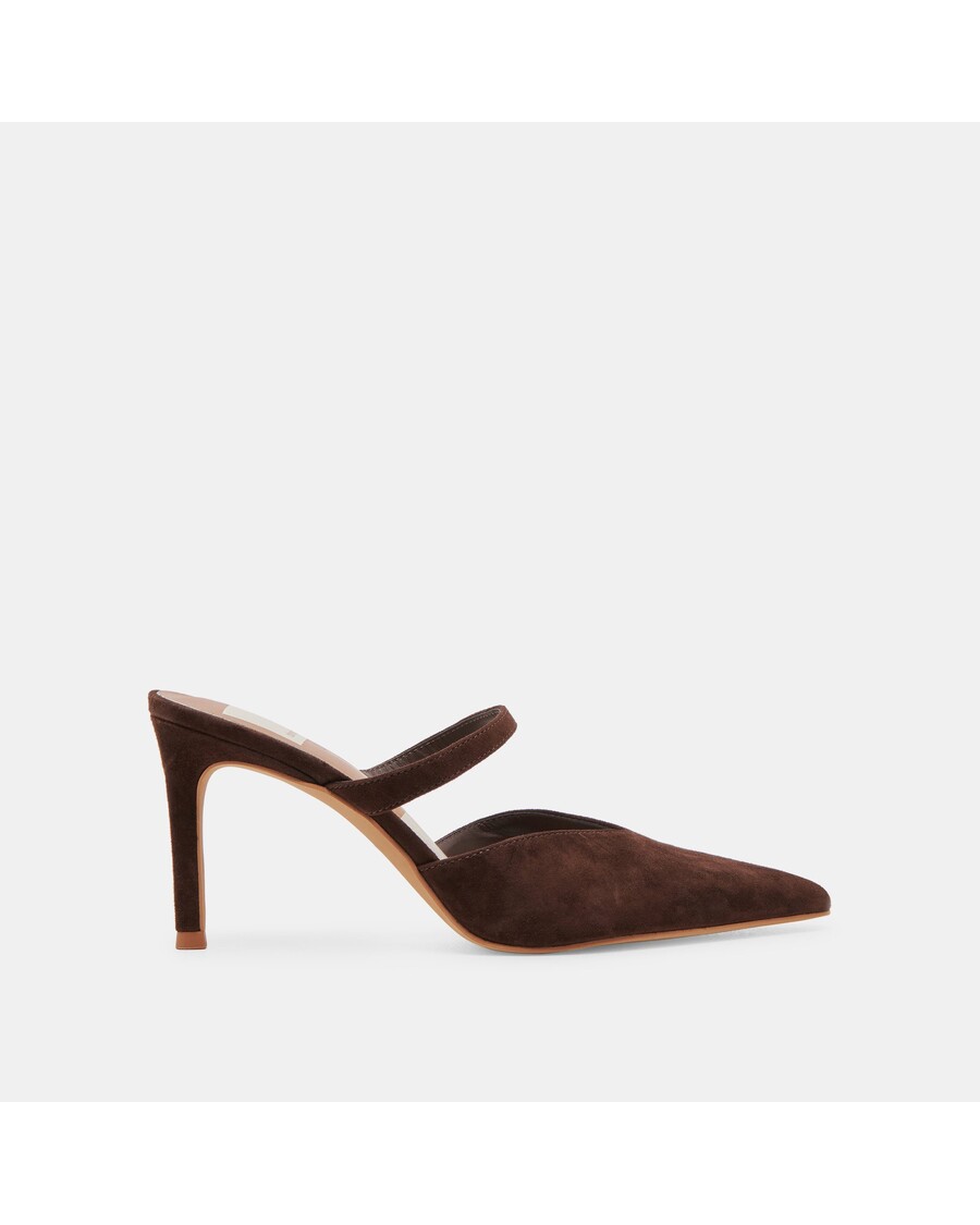 Dolce Vita KANIKA HEELS DK BROWN SUEDE