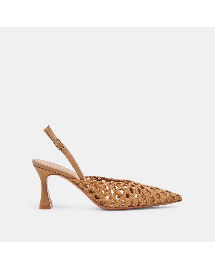 Dolce Vita GLORIA HEELS NATURAL WOVEN