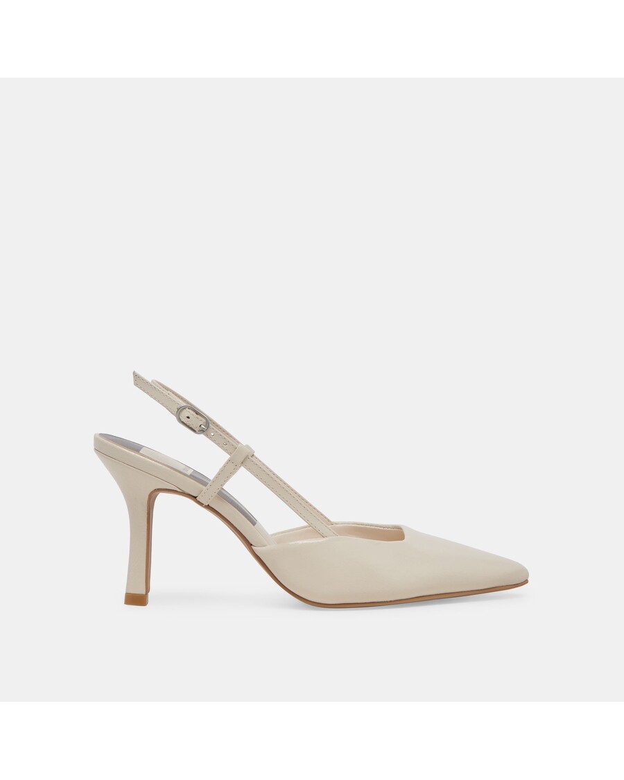 Dolce Vita KIM HEELS IVORY CRINKLE PATENT