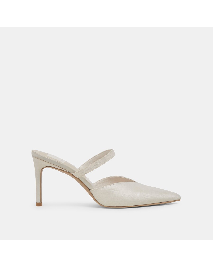 Dolce Vita KANIKA HEELS IVORY SATIN