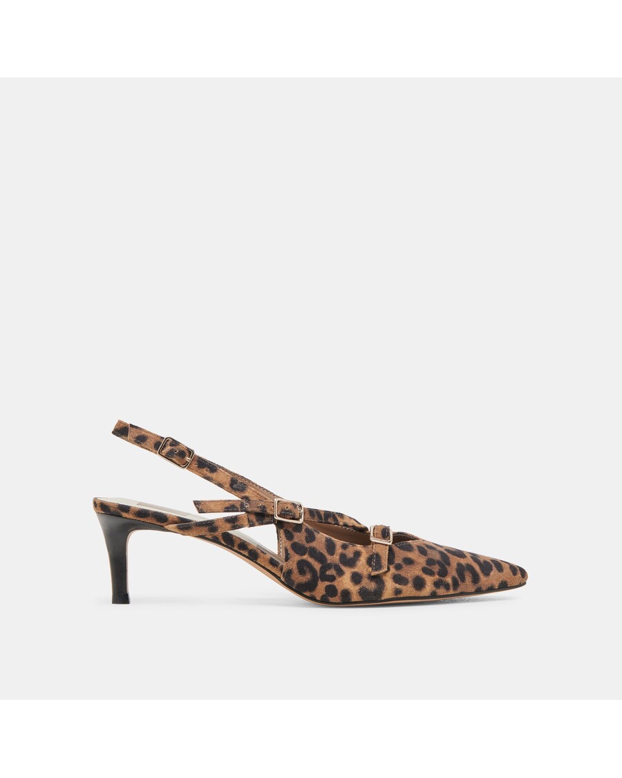 Dolce Vita PAMLA MID HEELS LEOPARD SUEDE