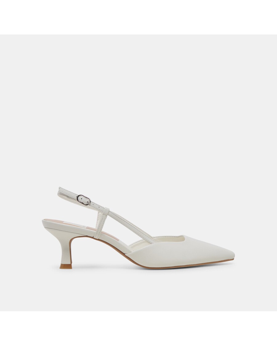 Dolce Vita ODELA HEELS WHITE LEATHER