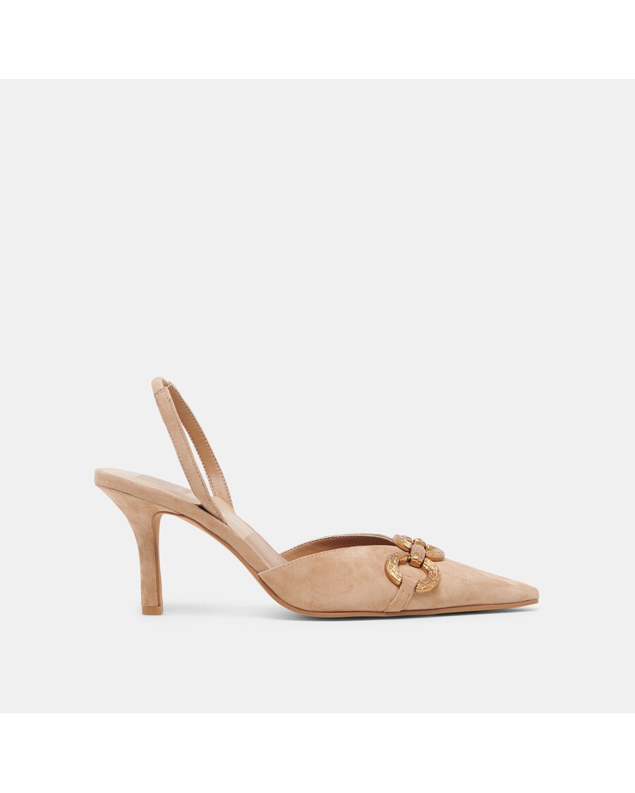 Dolce Vita HAYLEE HEELS CAMEL SUEDE