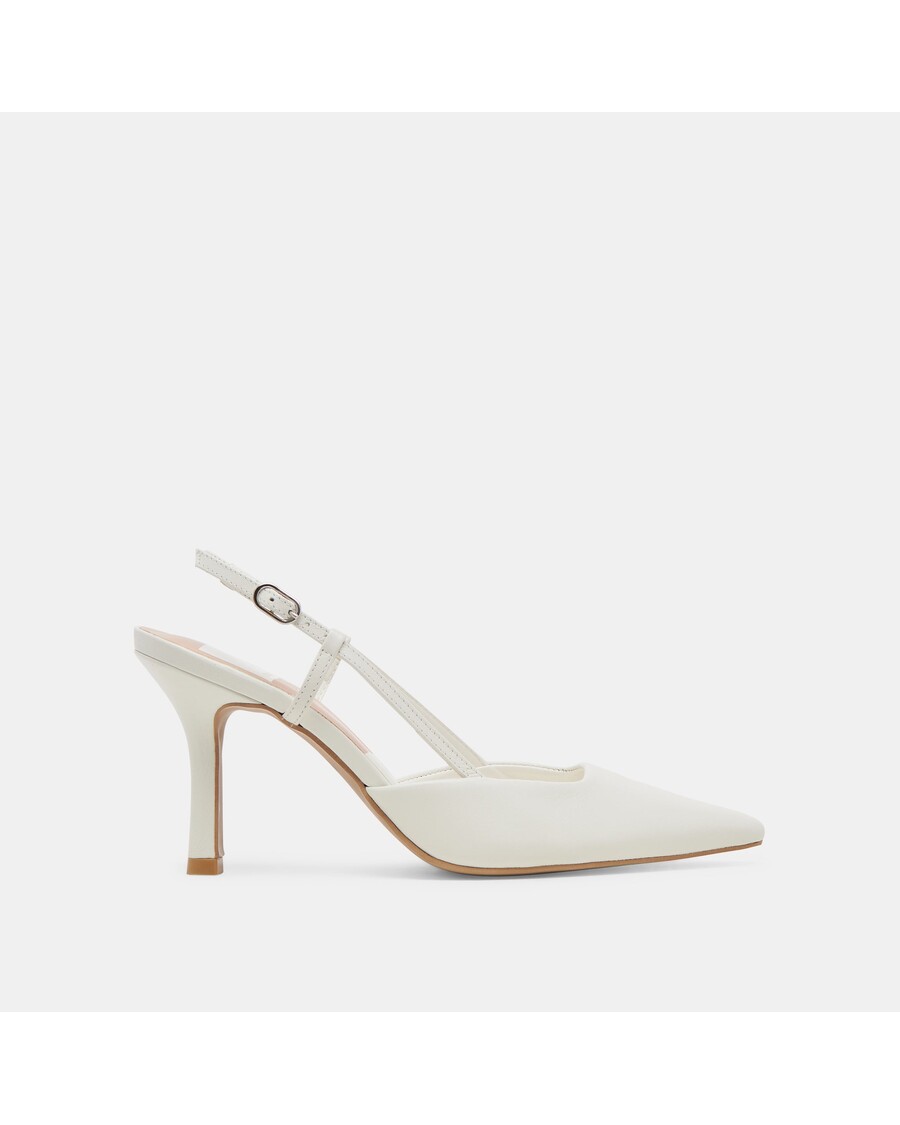 Dolce Vita KIM HEELS WHITE LEATHER