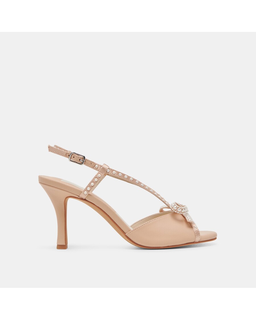 Dolce Vita LONNY PEARL HEELS BLUSH SATIN