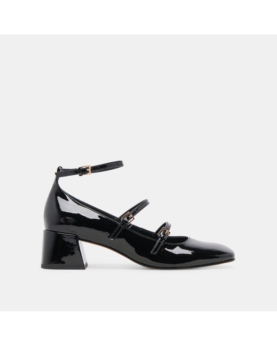 Dolce Vita MEADOW HEELS MIDNIGHT PATENT LEATHER