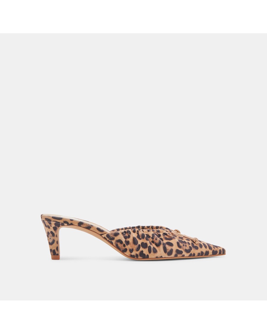 Dolce Vita KAIRI MID HEELS DK LEOPARD SUEDE