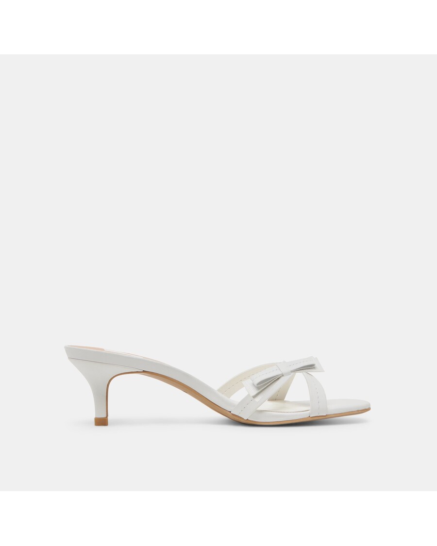 Dolce Vita TERISA HEELS TRUE WHITE LEATHER