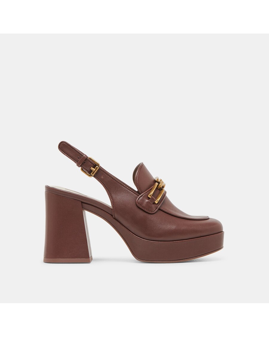 Dolce Vita SIRUS HEELS CHOCOLATE LEATHER