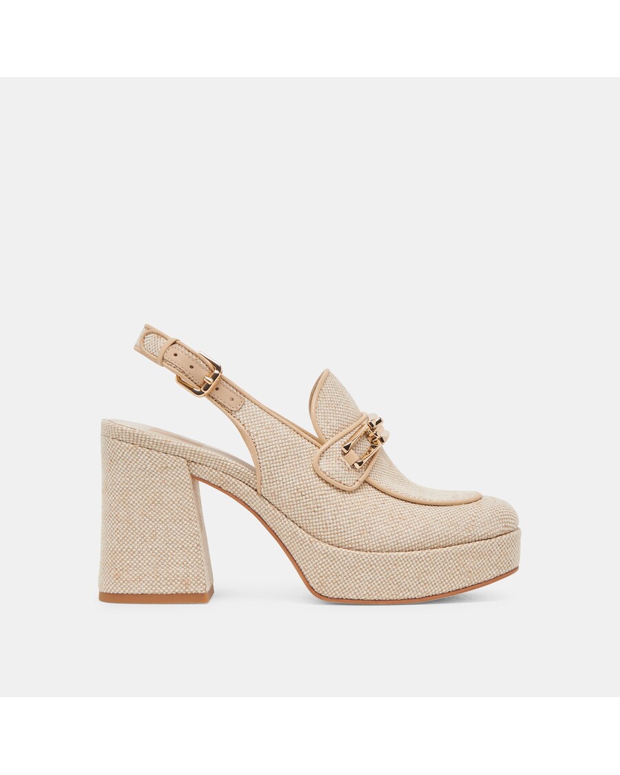 Dolce Vita SIRUS HEELS SANDSTONE WOVEN