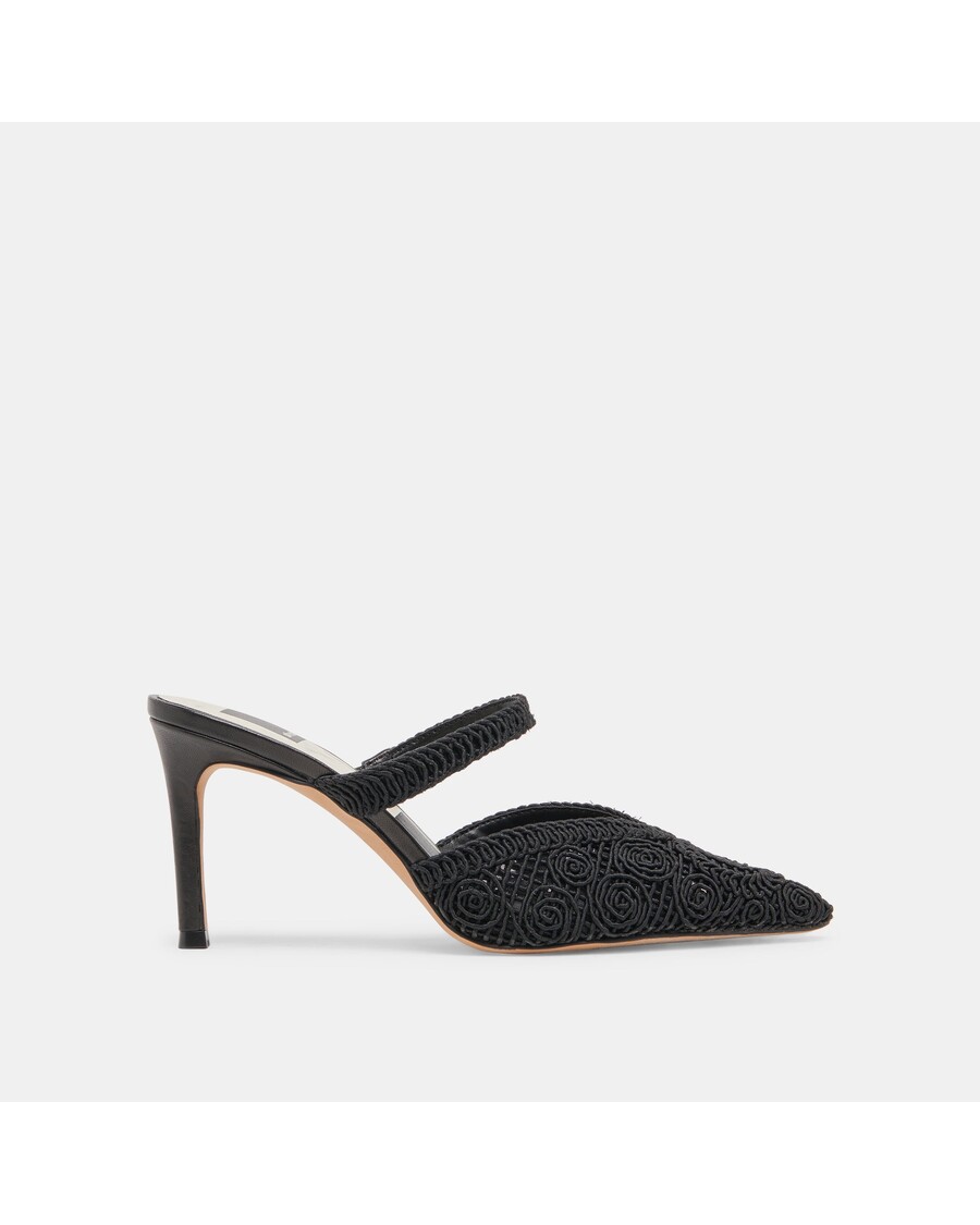 Dolce Vita KASSY HEELS ONYX MACRAME