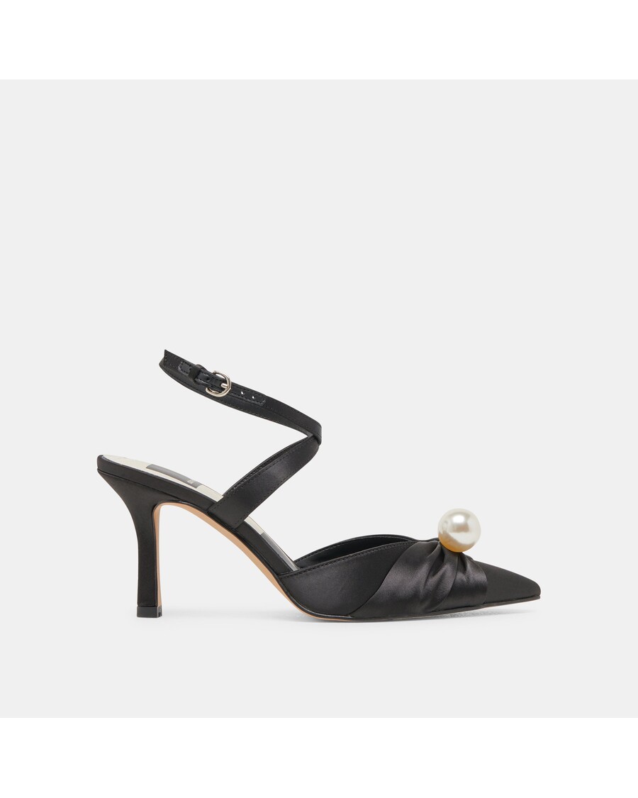 Dolce Vita KAYSEY HEELS ONYX SATIN