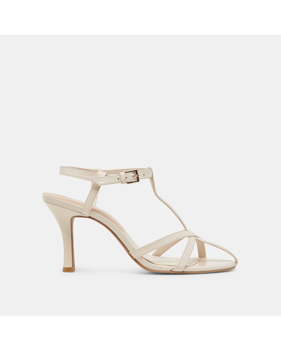 Dolce Vita LIANE HEELS BONE CRINKLE PATENT