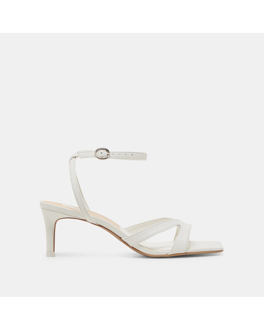 Dolce Vita BECKI HEELS TRUE WHITE LEATHER