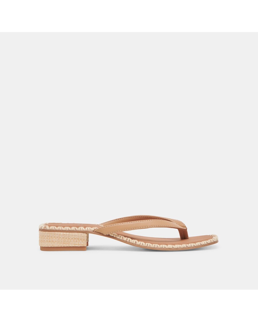 Dolce Vita BARTY SANDALS LIGHT TAN LEATHER