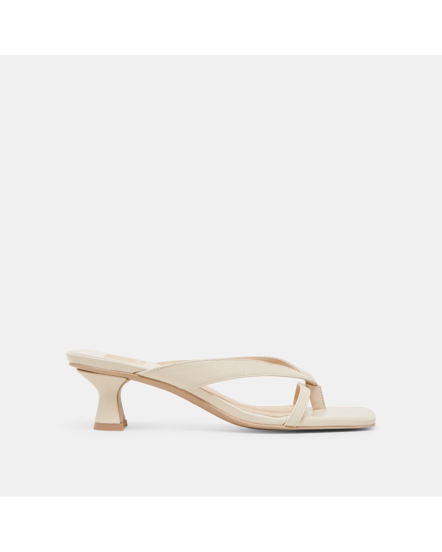 Dolce Vita BREVEL HEELS OFF WHITE LEATHER