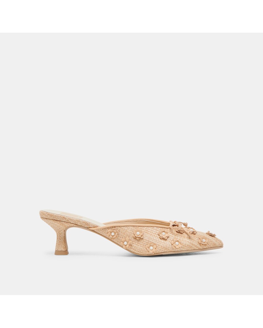 Dolce Vita CAMILO HEELS LT NATURAL RAFFIA