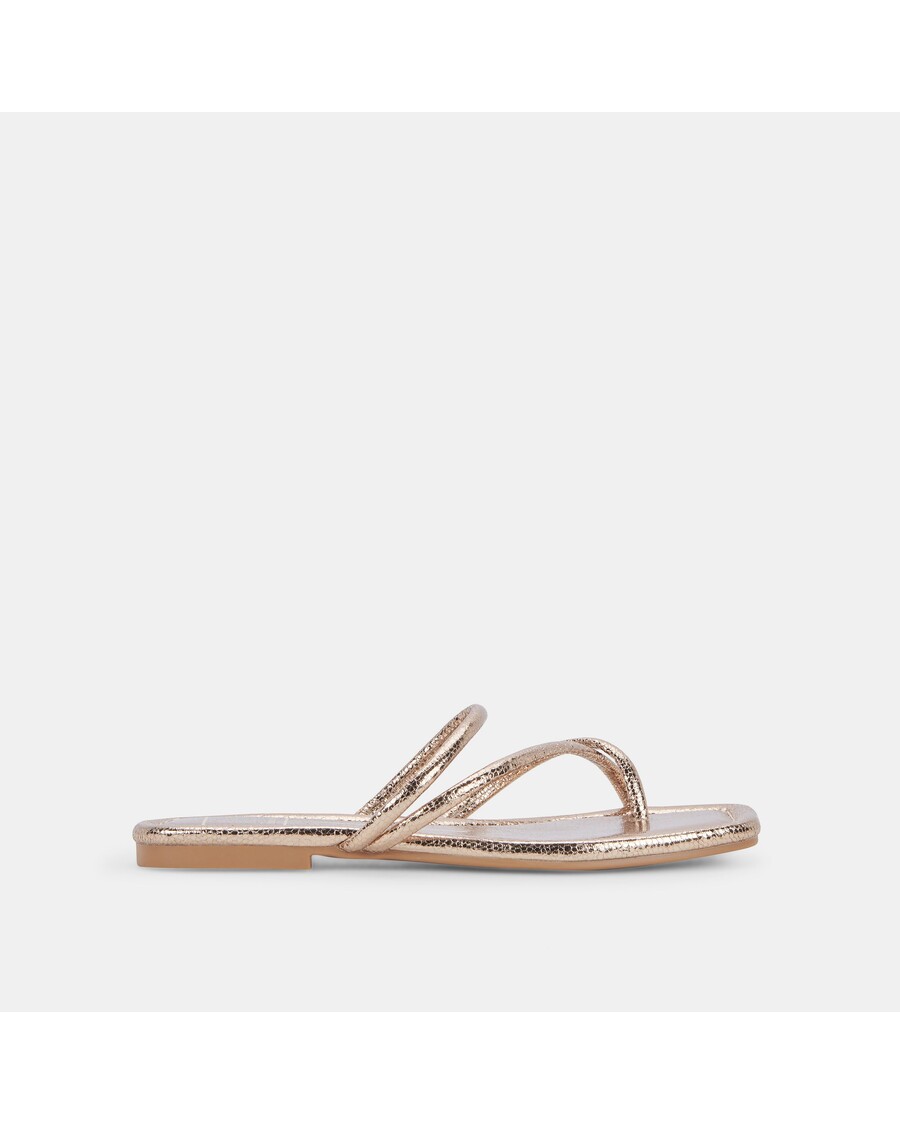 Dolce Vita LEANNA SANDALS DARK GOLD CRACKLED STELLA