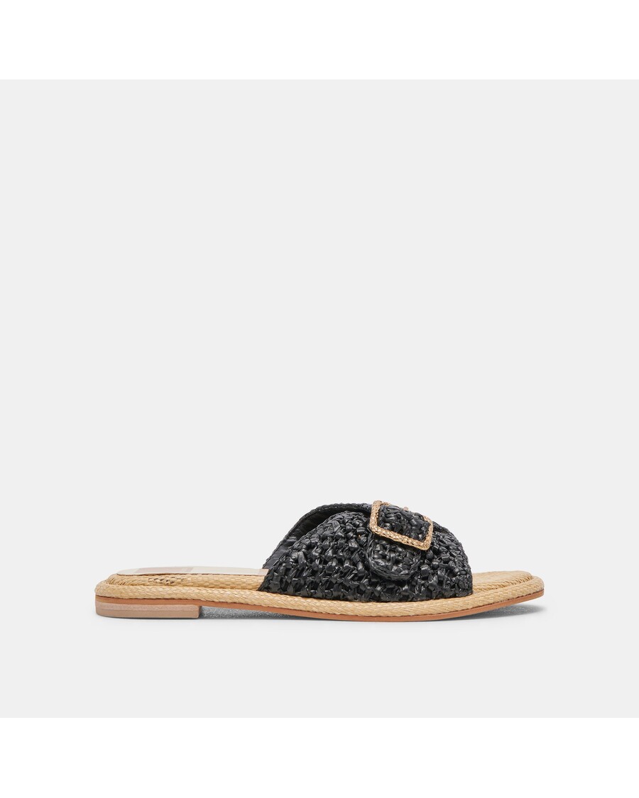 Dolce Vita ALONZO SANDALS ONYX RAFFIA