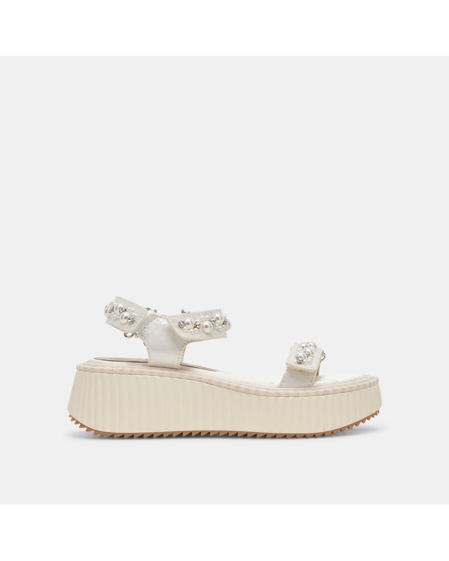 Dolce Vita DEBRA PEARL SANDALS VANILLA PEARLS