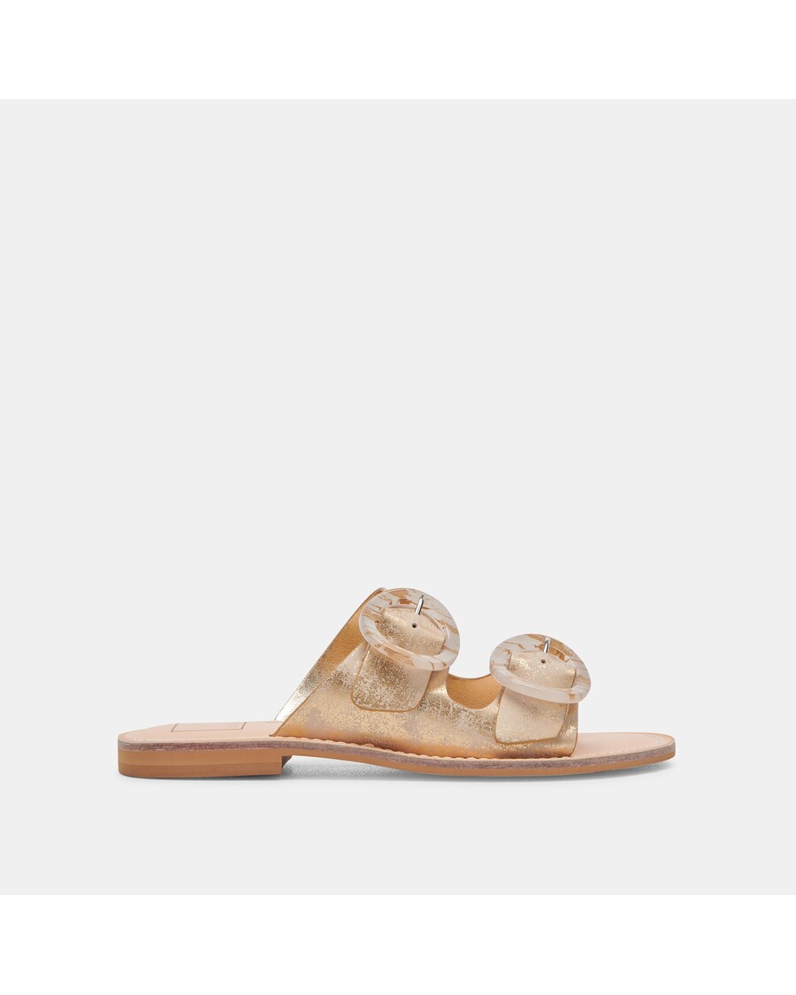 Dolce Vita SECILY SANDALS LIGHT GOLD NUBUCK