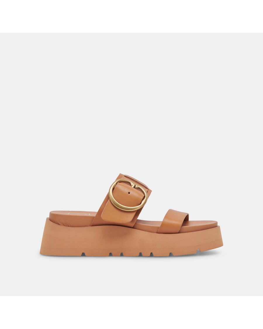 Dolce Vita DEX SANDALS TAN LEATHER