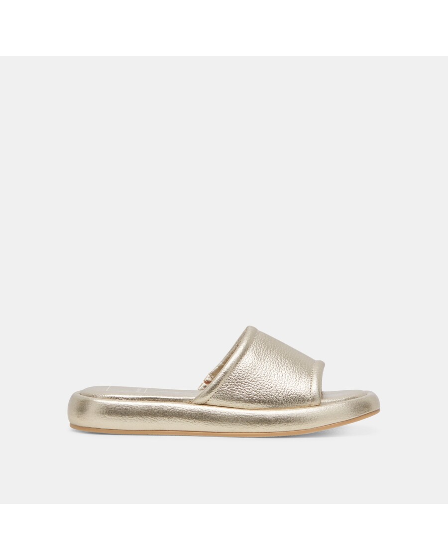 Dolce Vita AISHA SANDALS GOLD METALLIC LEATHER