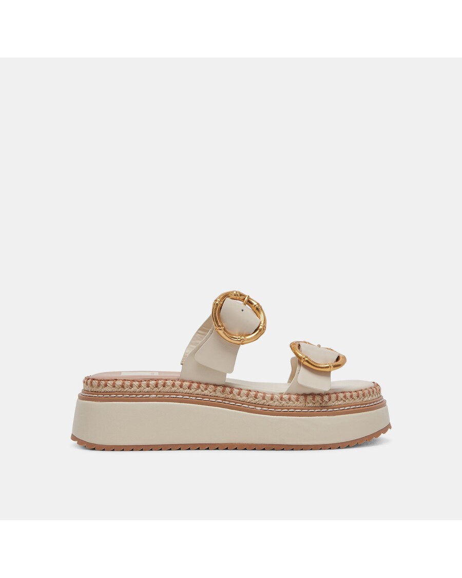 Dolce Vita RYSHA SANDALS IVORY LEATHER