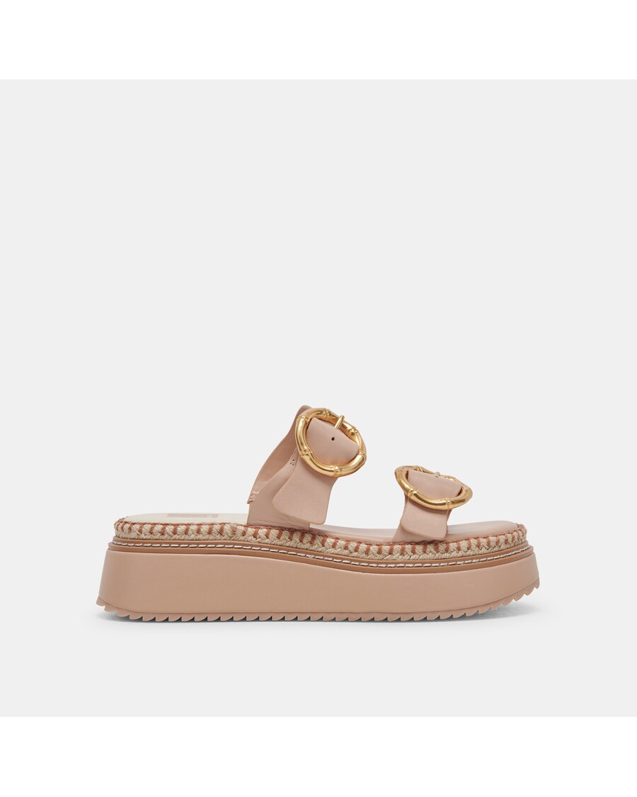 Dolce Vita RYSHA SANDALS CREAM LEATHER