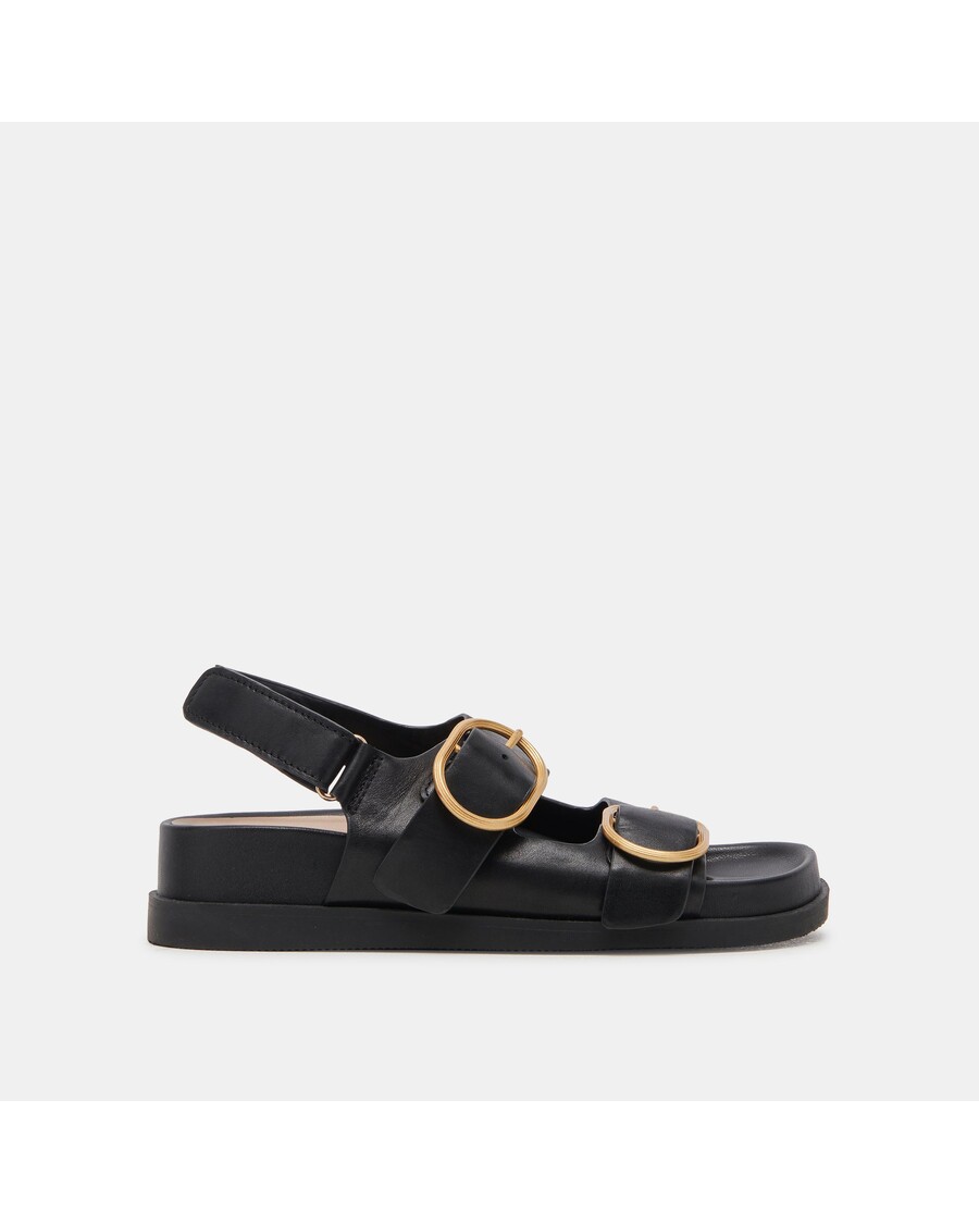 Dolce Vita STARLA SANDALS BLACK LEATHER