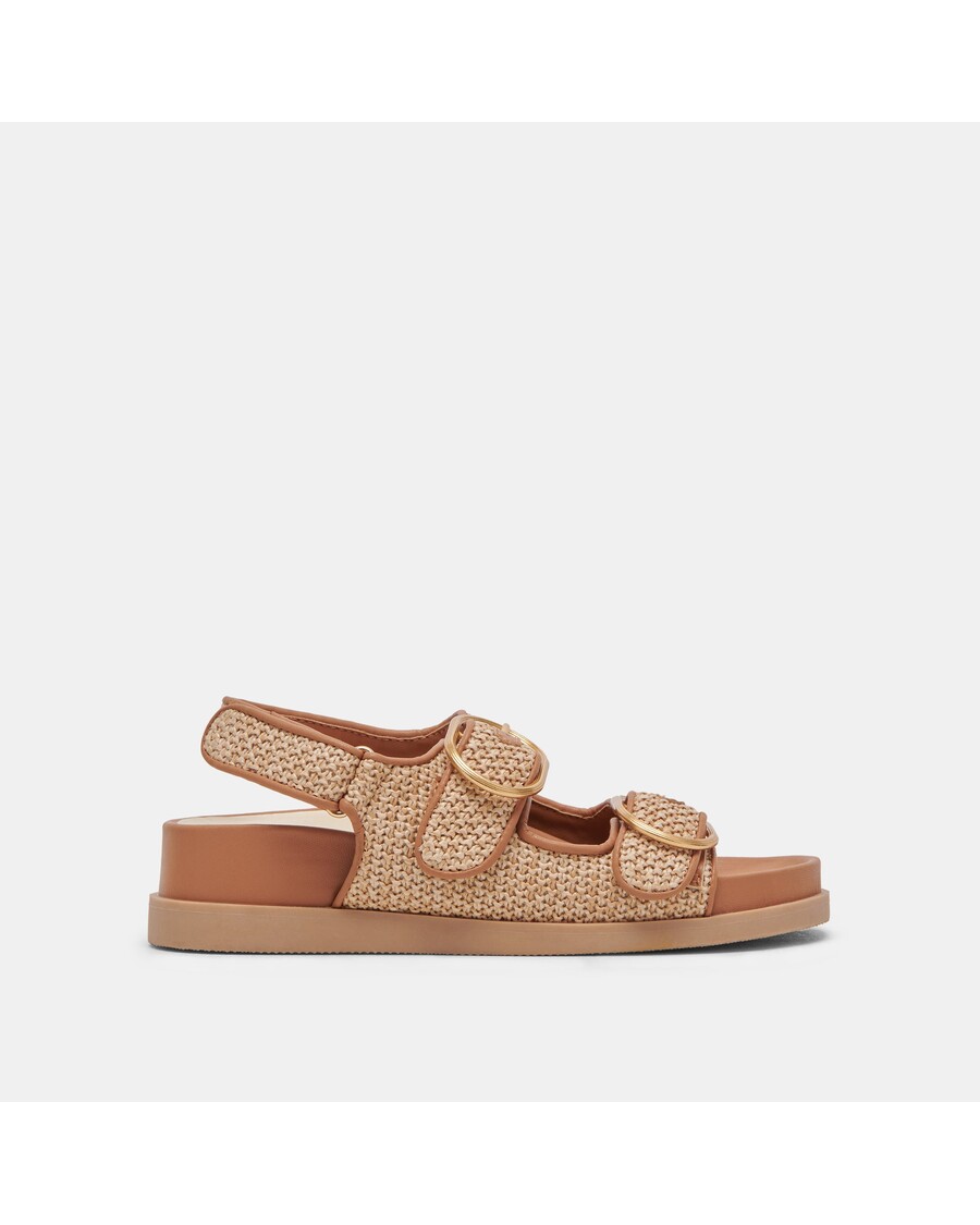 Dolce Vita STARLA SANDALS TAN MULTI WOVEN