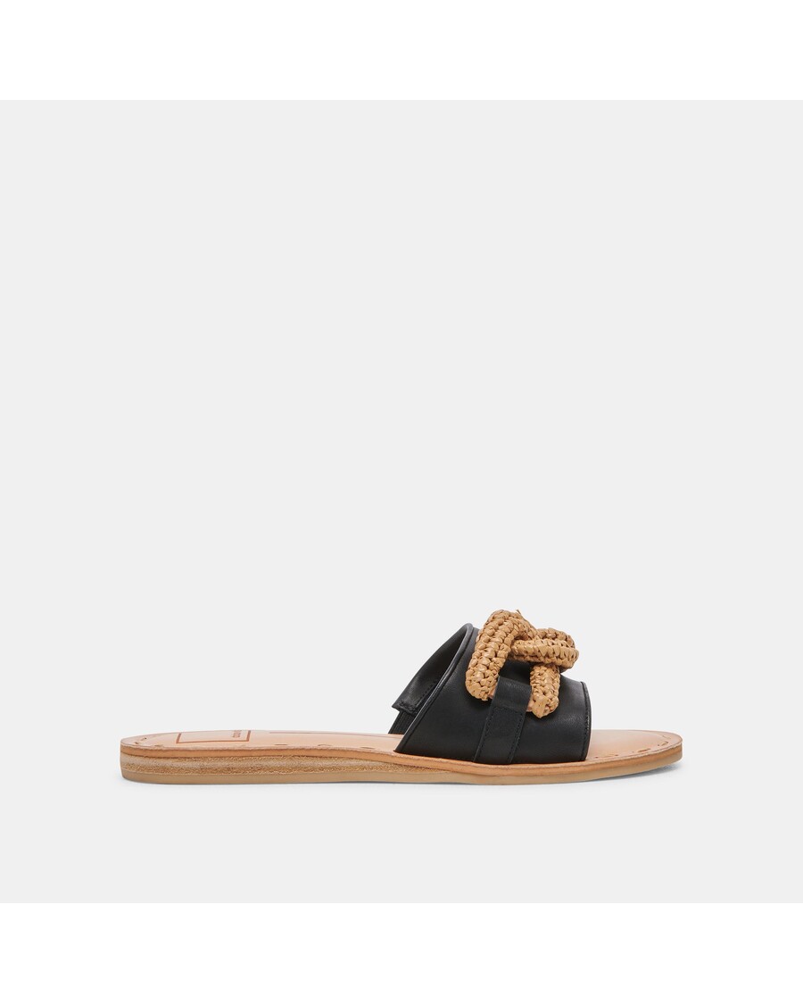 Dolce Vita DESA SANDALS BLACK LEATHER