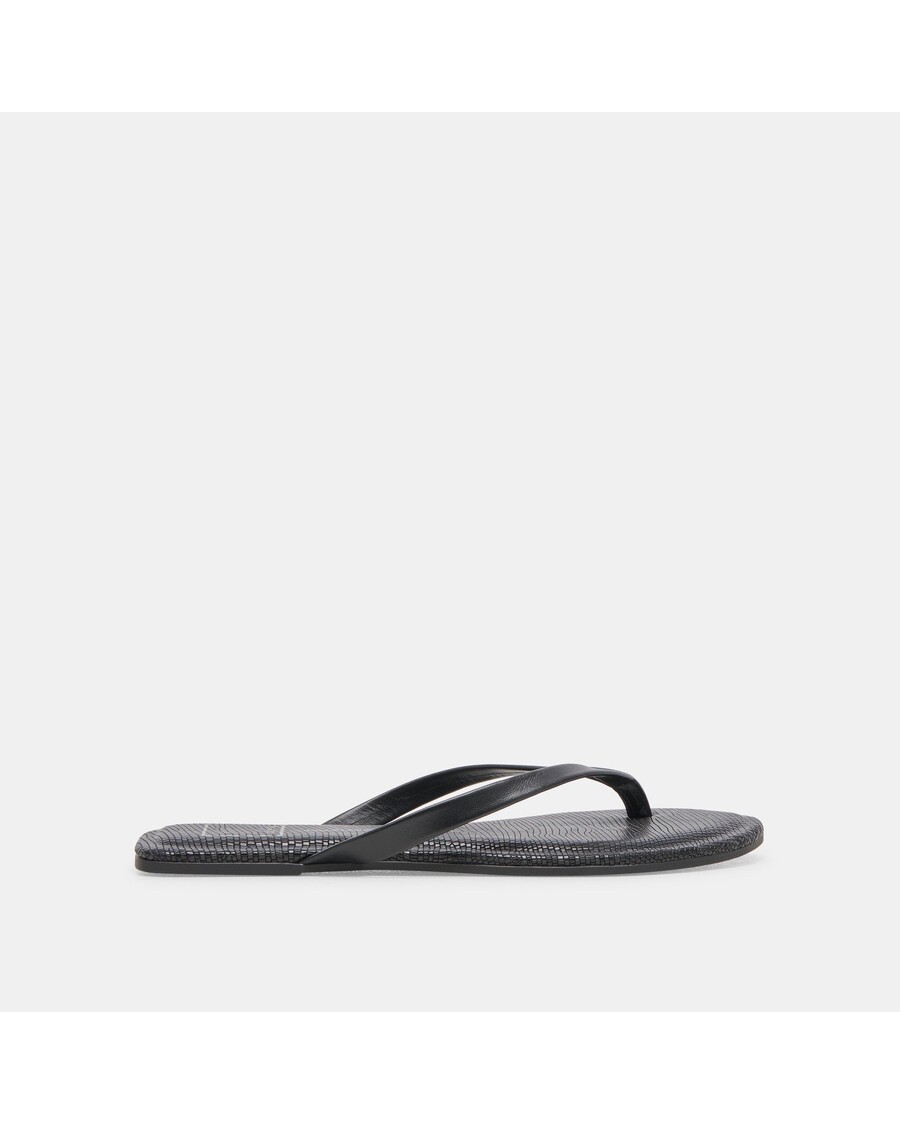 Dolce Vita LAYNEY SANDALS BLACK LEATHER