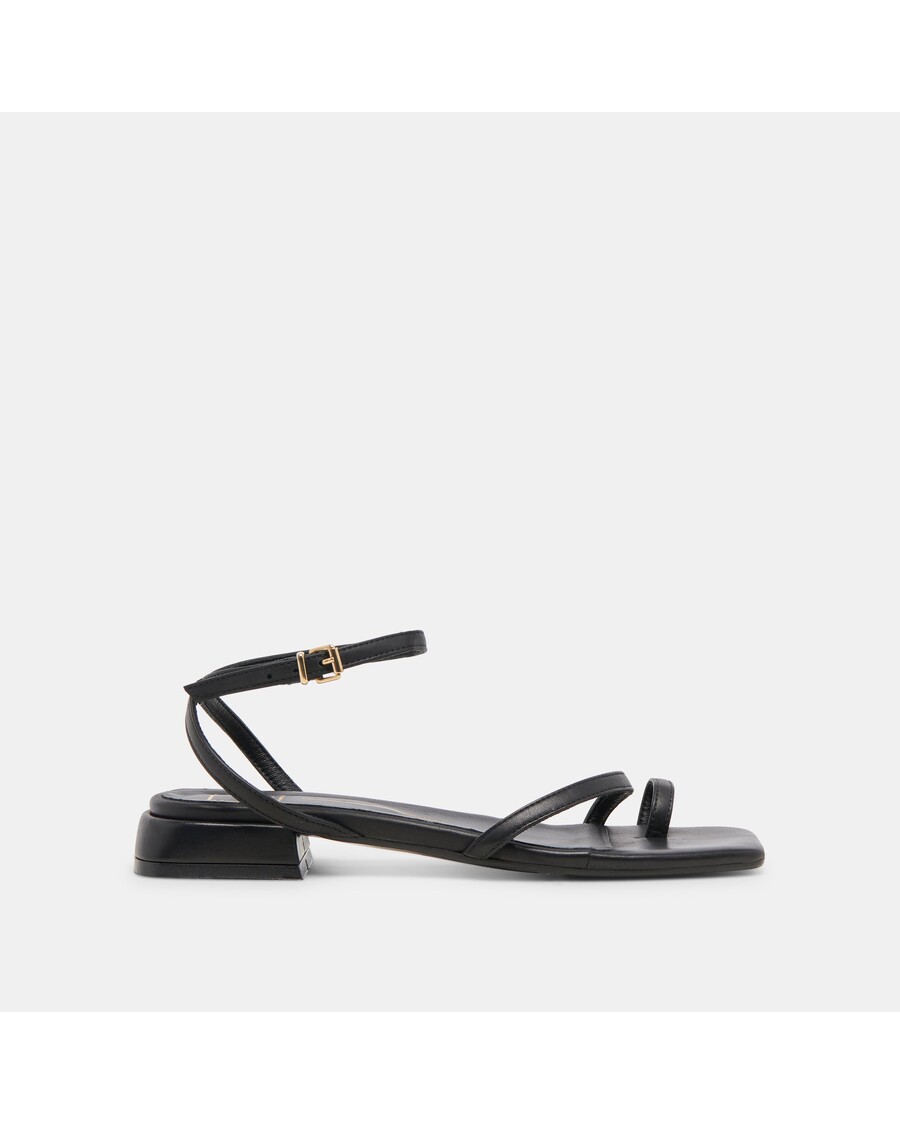 Dolce Vita LEXI SANDALS BLACK LEATHER