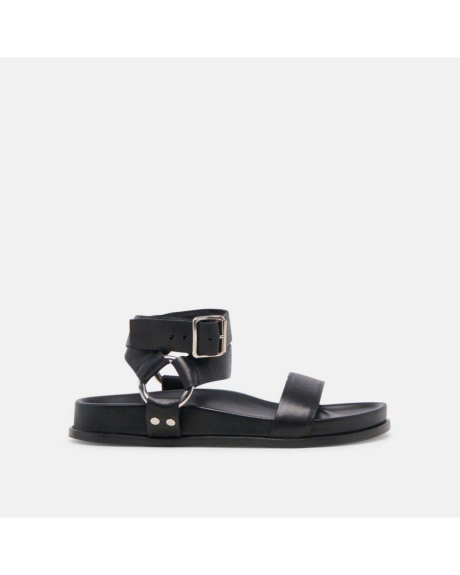 Dolce Vita GILDA SANDALS BLACK LEATHER