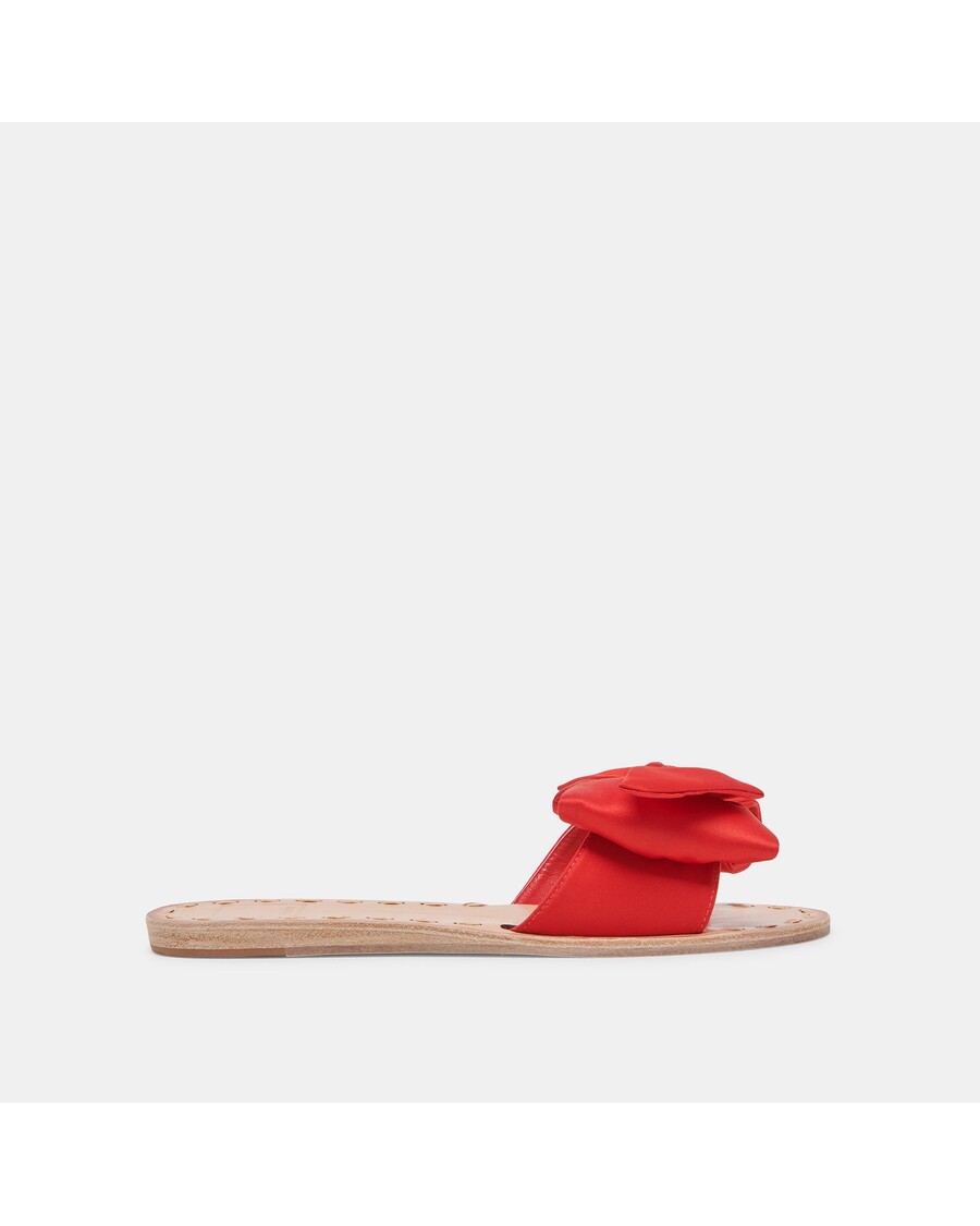 Dolce Vita DARSEY SANDALS RED SATIN