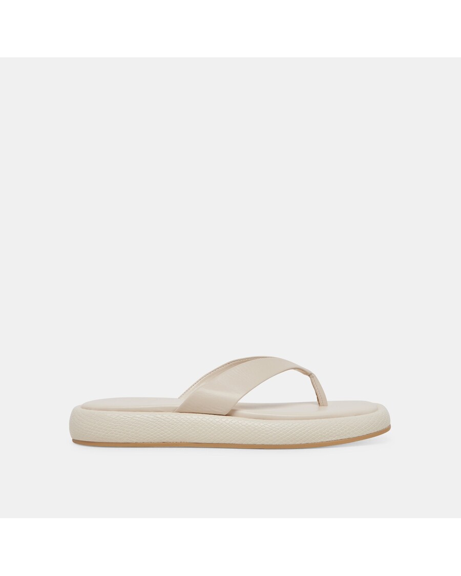 Dolce Vita ADIN SANDALS IVORY LEATHER